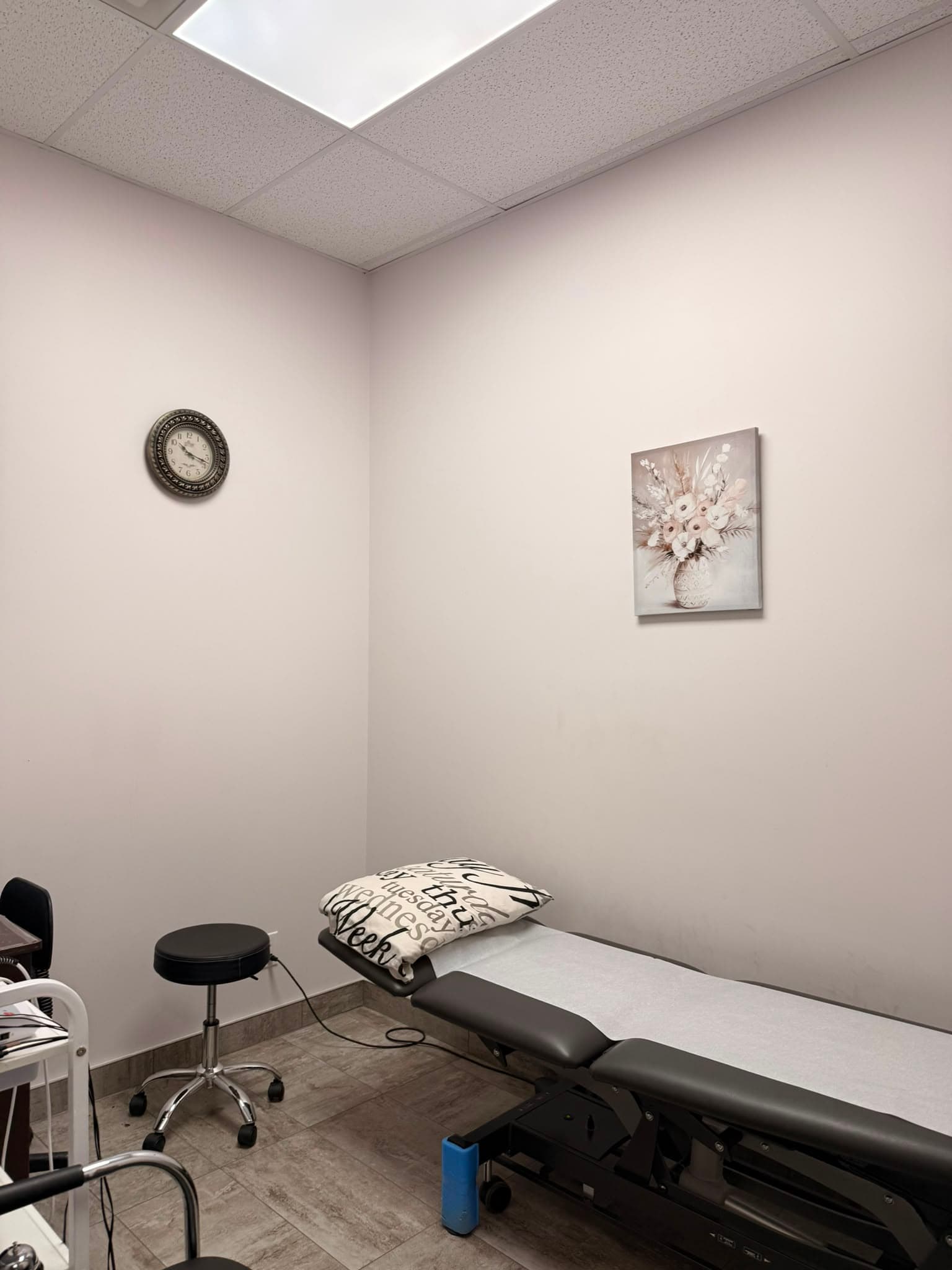 A private treatment room at Active Path Physiotherapy in Brampton